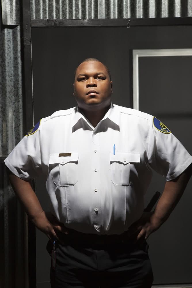 unarmed security guard