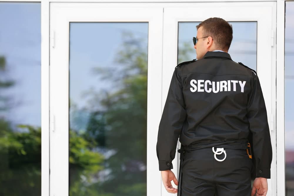 unarmed security guard