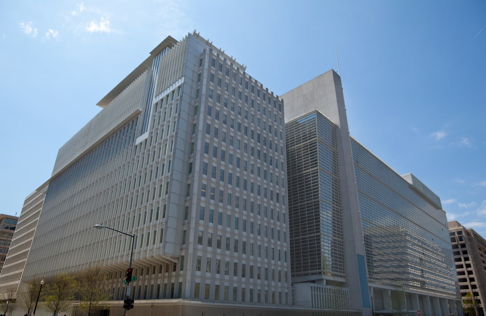 security guard at office building in Washington DC
